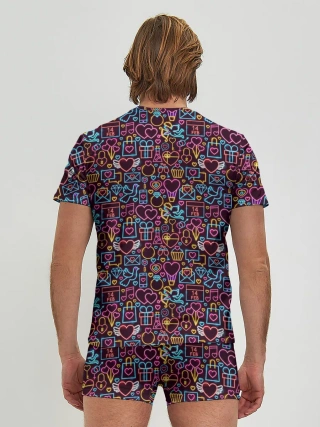 Мужские трусы с футболкой / 14 февраля