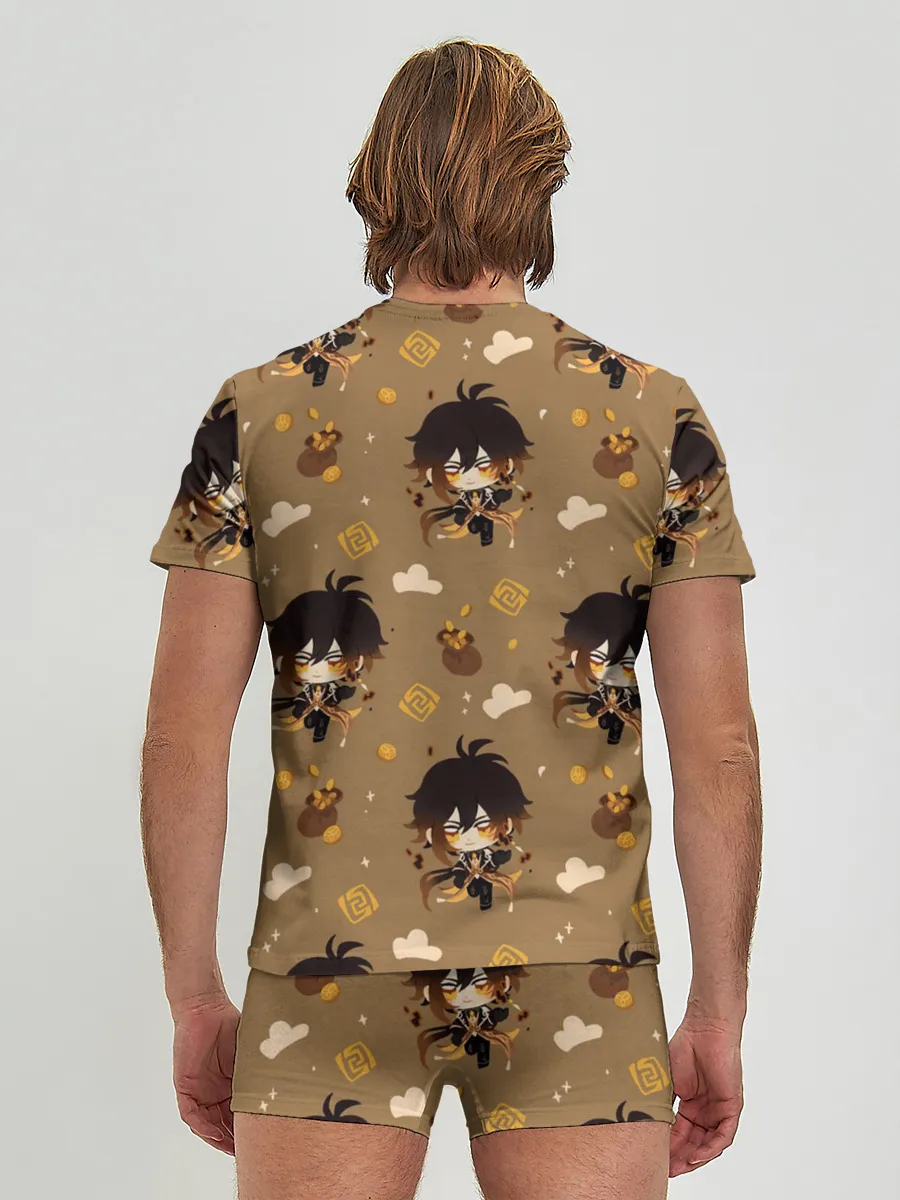 Мужские трусы с футболкой / Чиби Чжун Ли