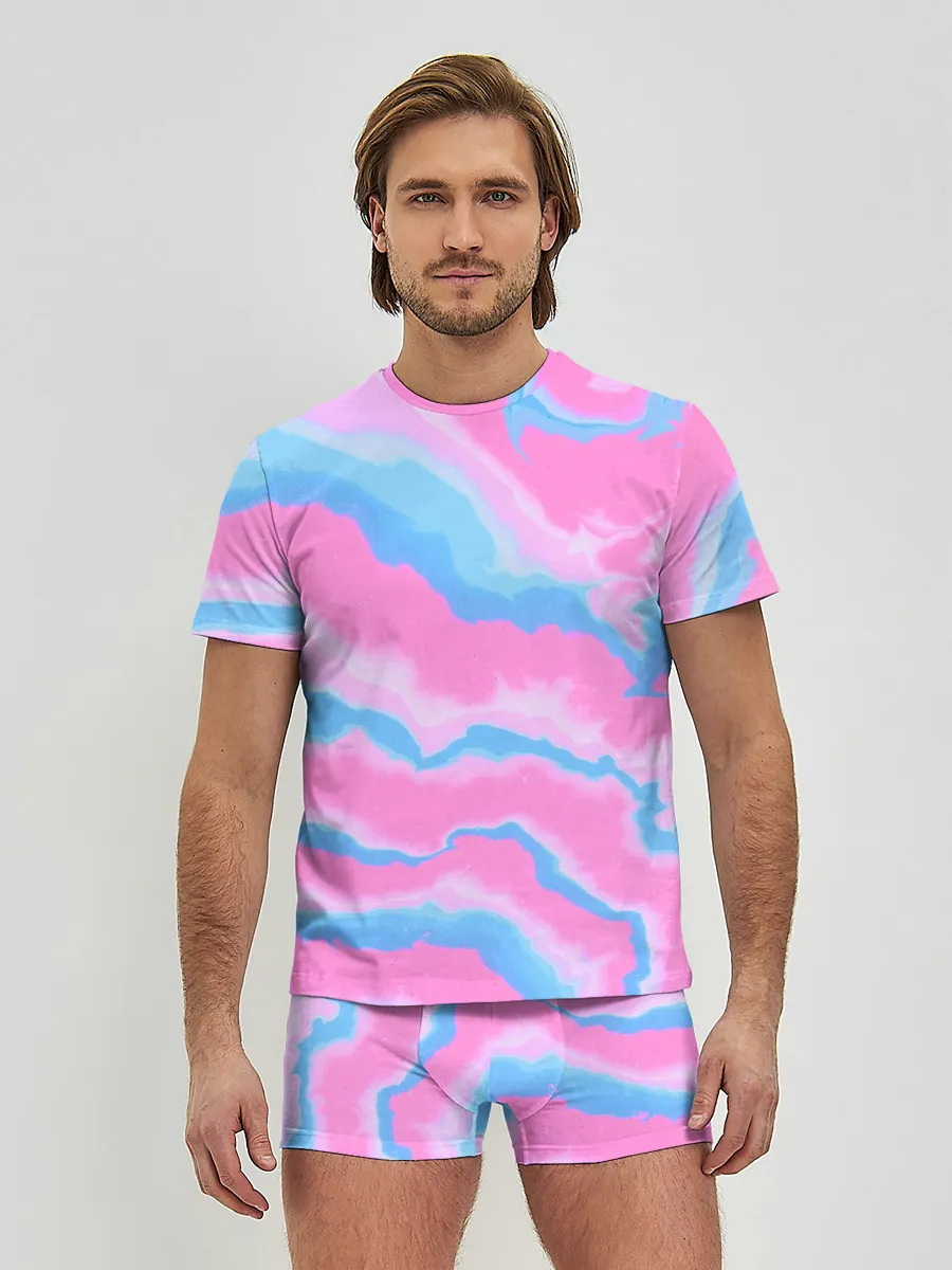 Мужские трусы с футболкой / Облака