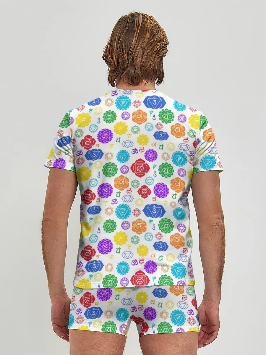 Мужские трусы с футболкой / Чакры