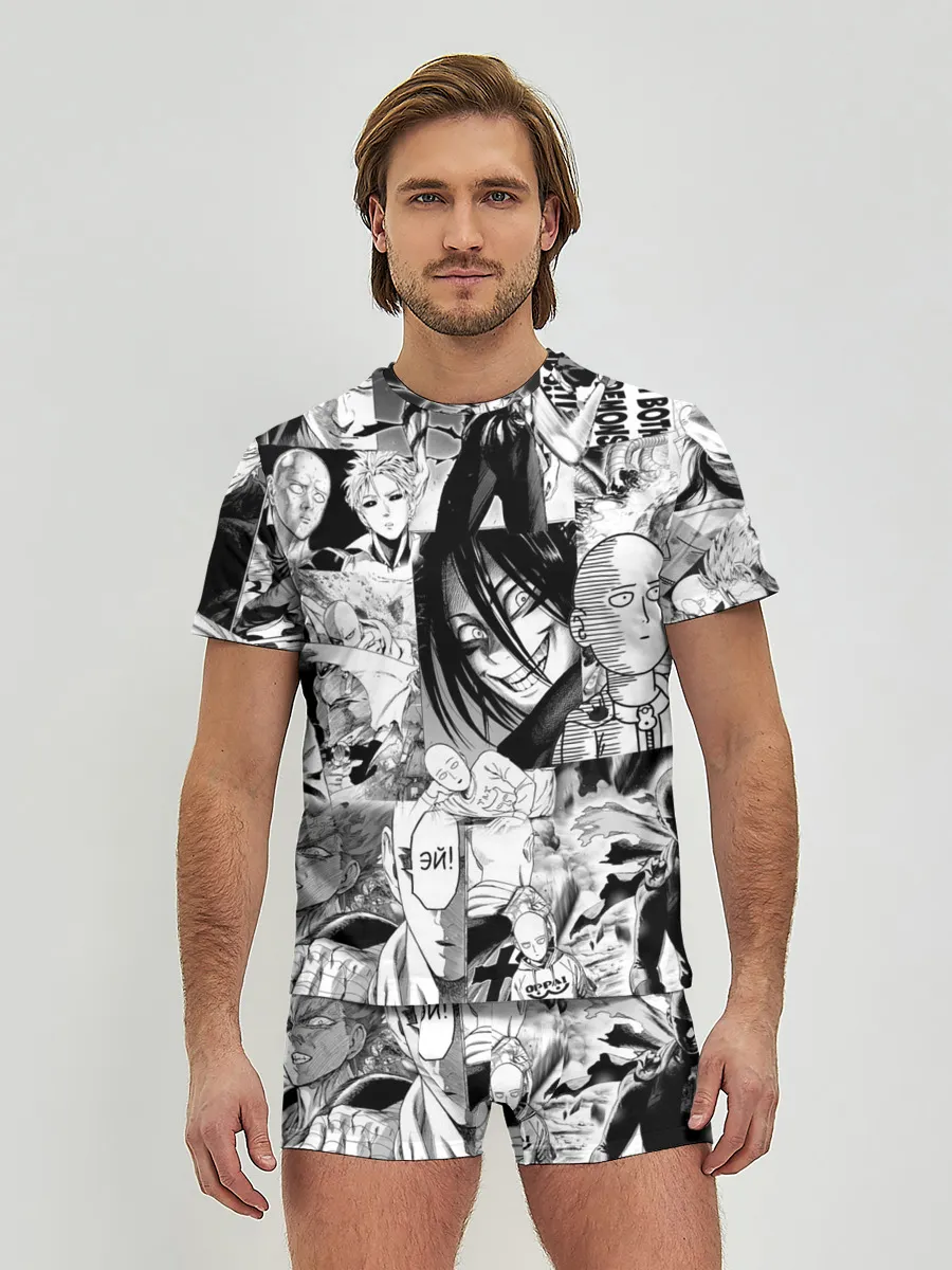 Мужские трусы с футболкой / One-Punch Man
