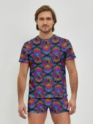 Мужские трусы с футболкой / Хамса