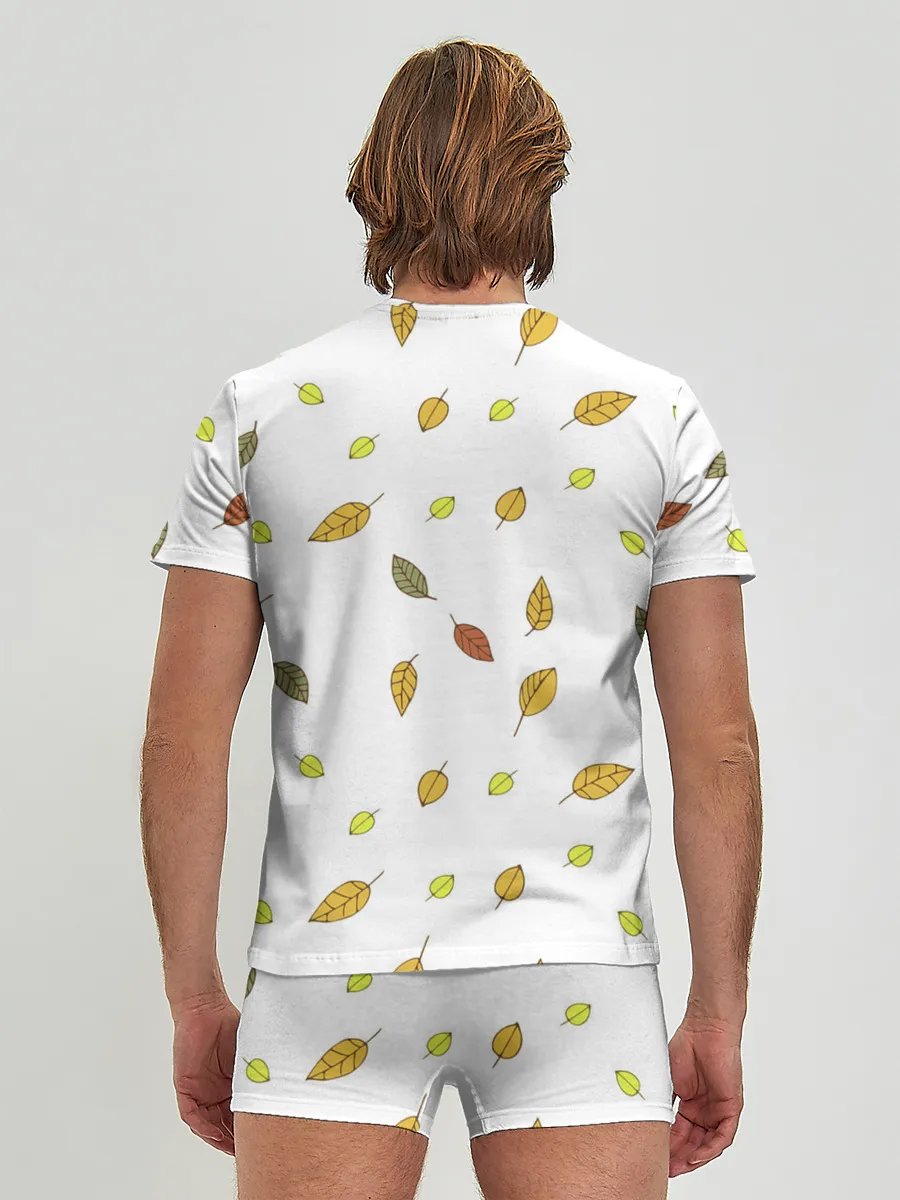 Мужские трусы с футболкой / Листопад