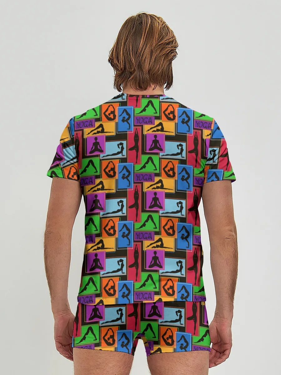 Мужские трусы с футболкой / Йога