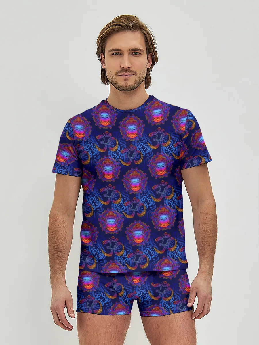 Мужские трусы с футболкой / Мантра ОМ