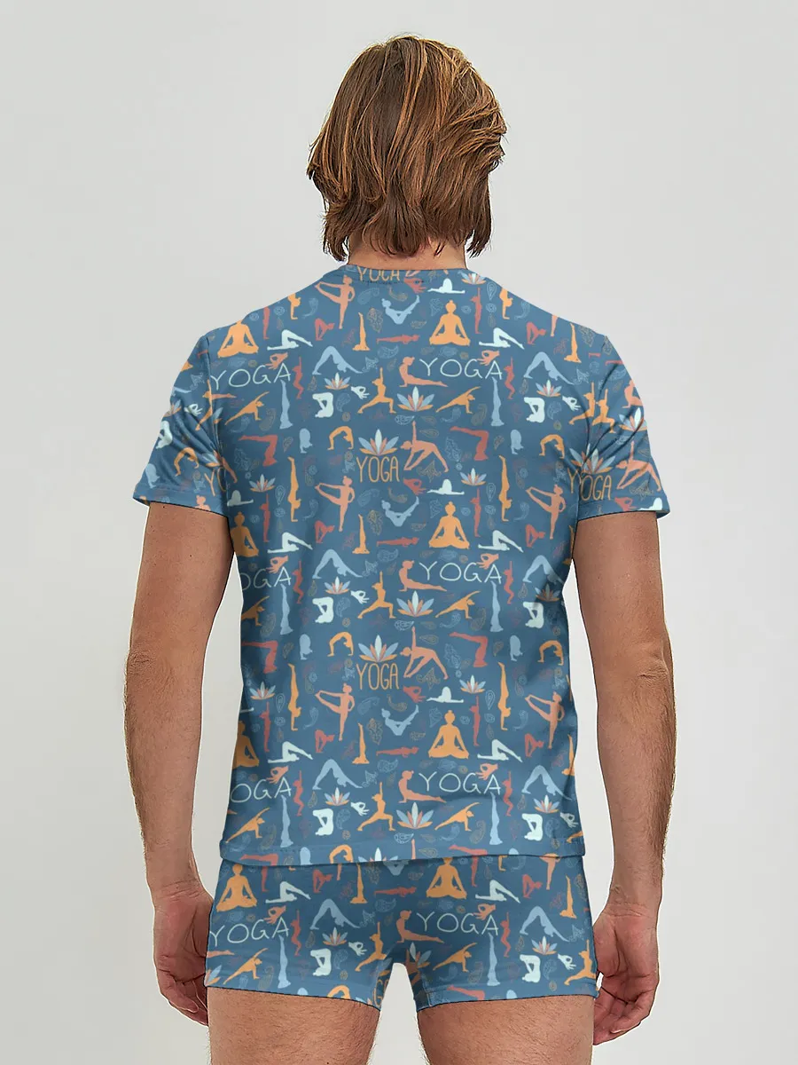 Мужские трусы с футболкой / Йога