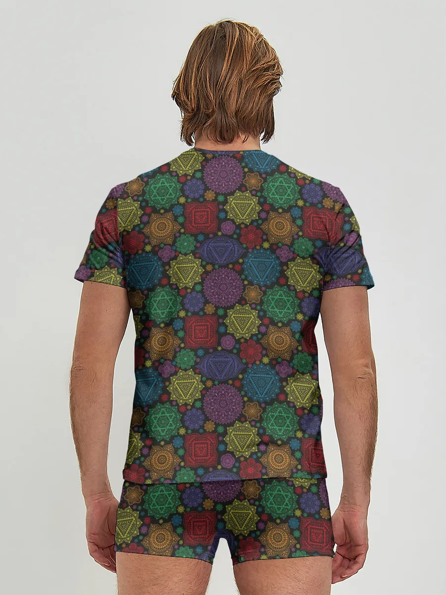 Мужские трусы с футболкой / Чакры