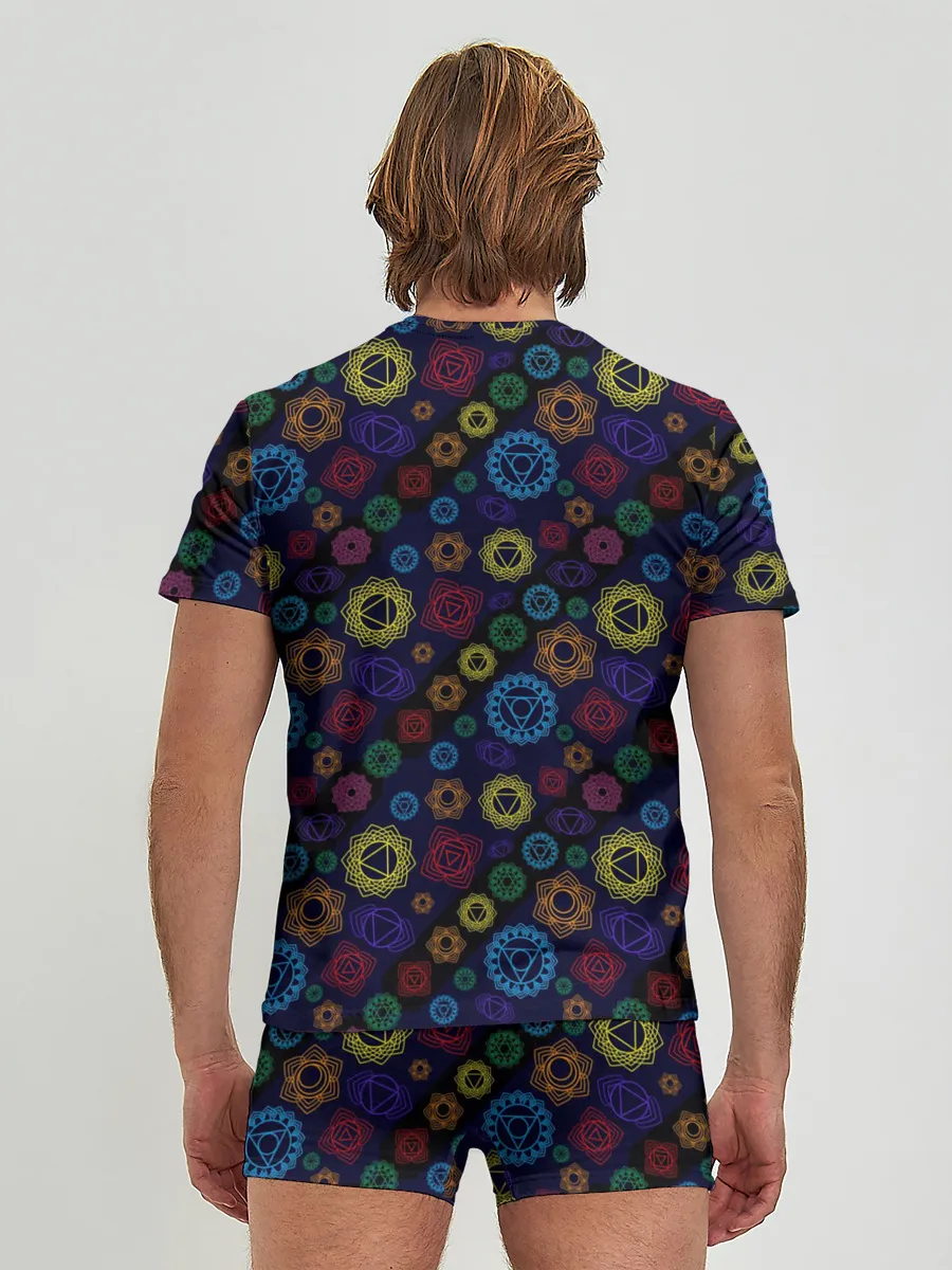 Мужские трусы с футболкой / Чакры