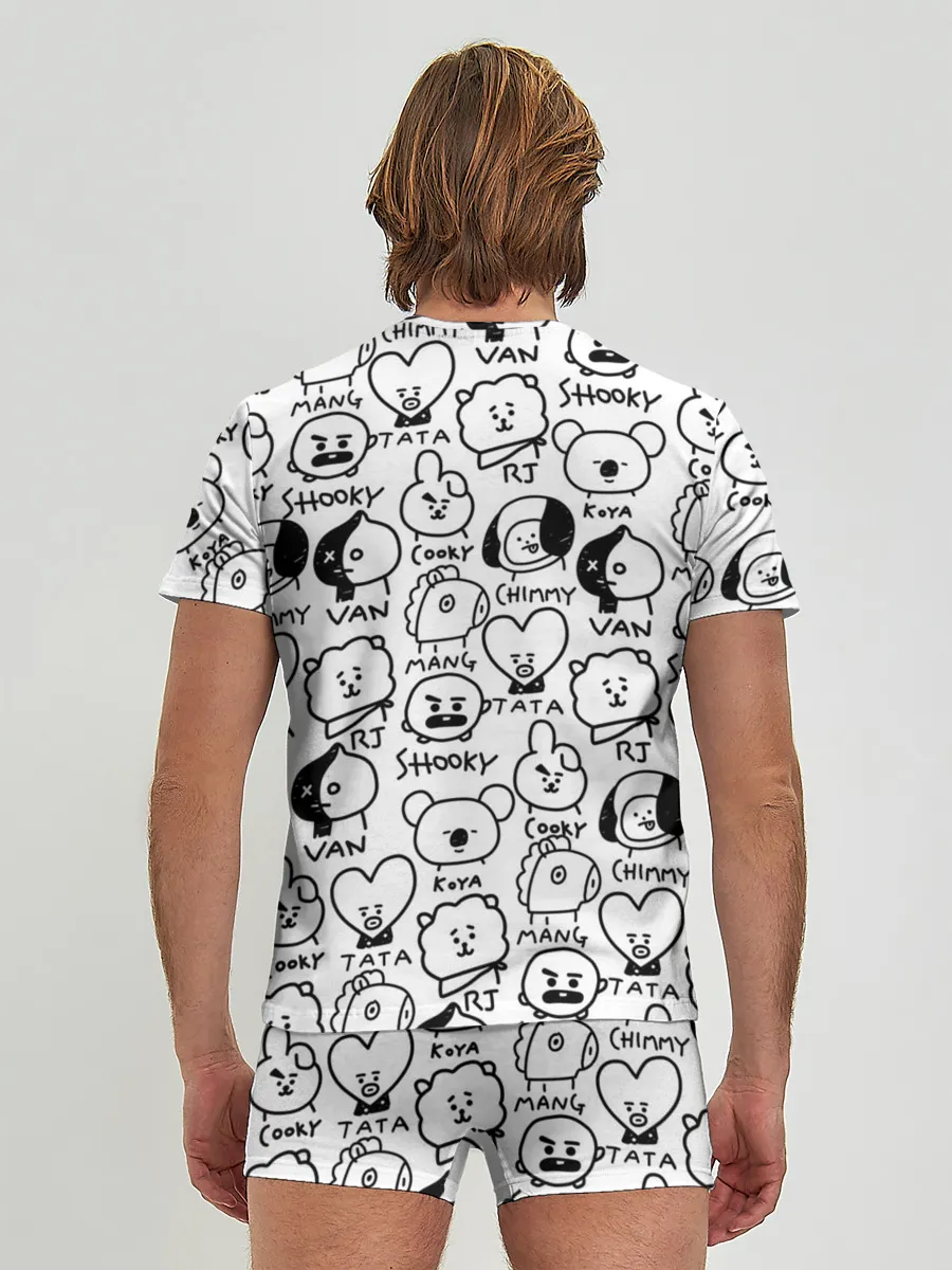 Мужские трусы с футболкой / BTS | BT21