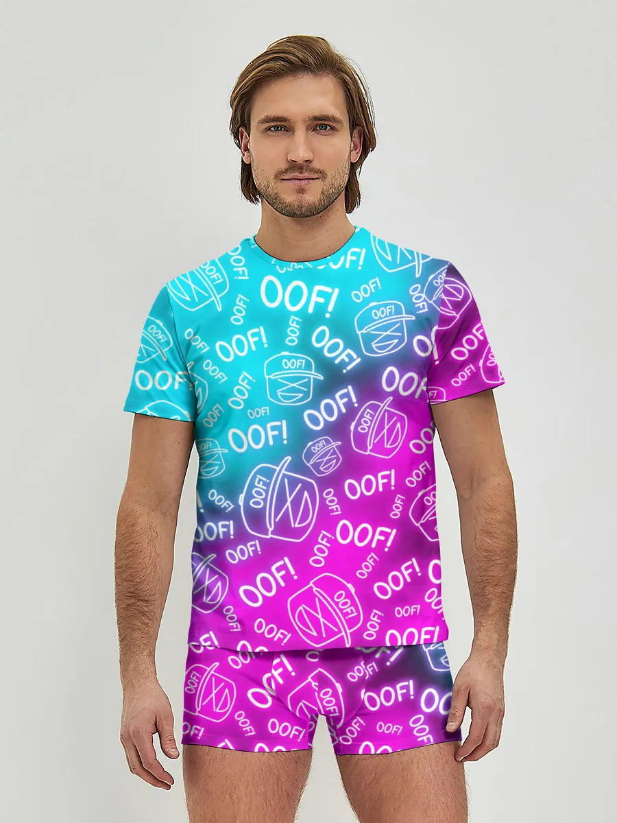 Мужские трусы с футболкой / OOF ROBLOX