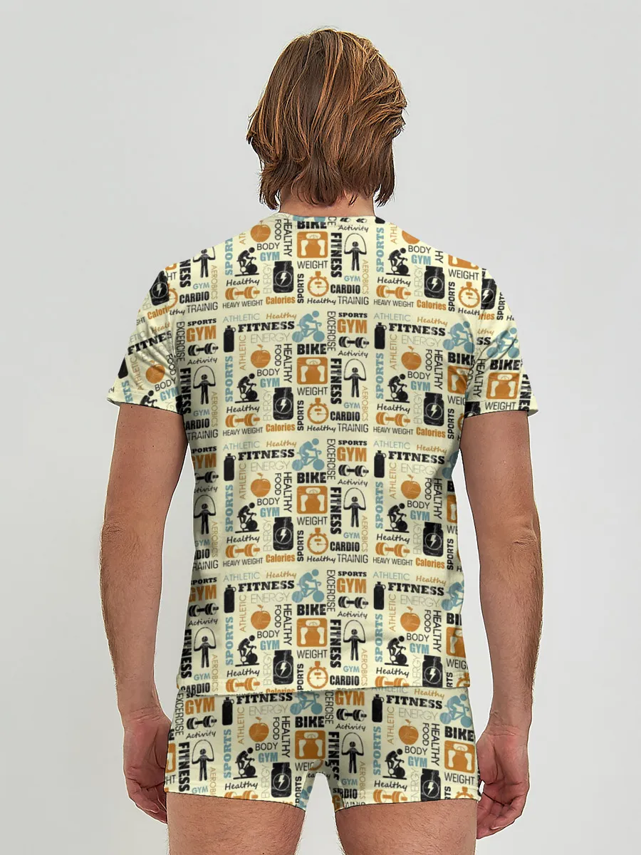 Мужские трусы с футболкой / Спорт