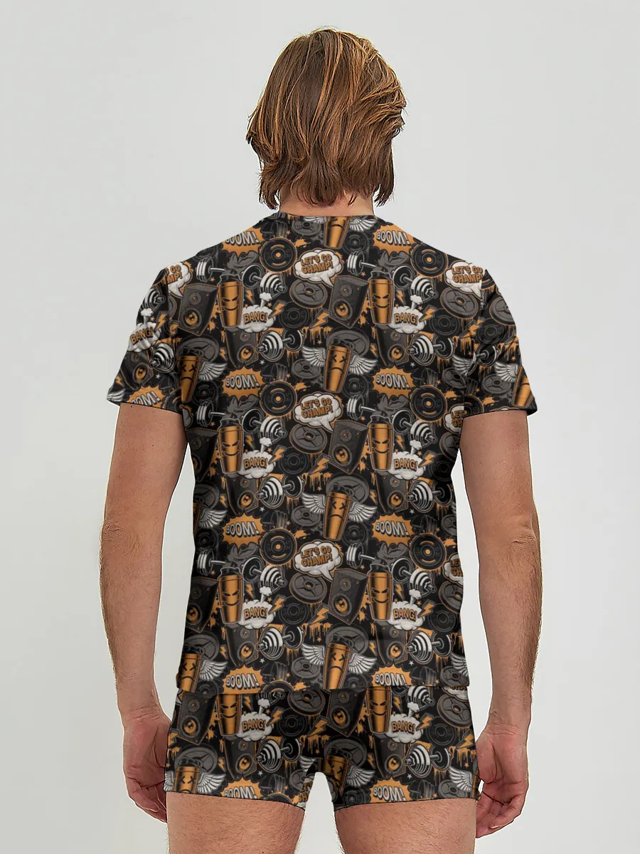 Мужские трусы с футболкой / Качалка