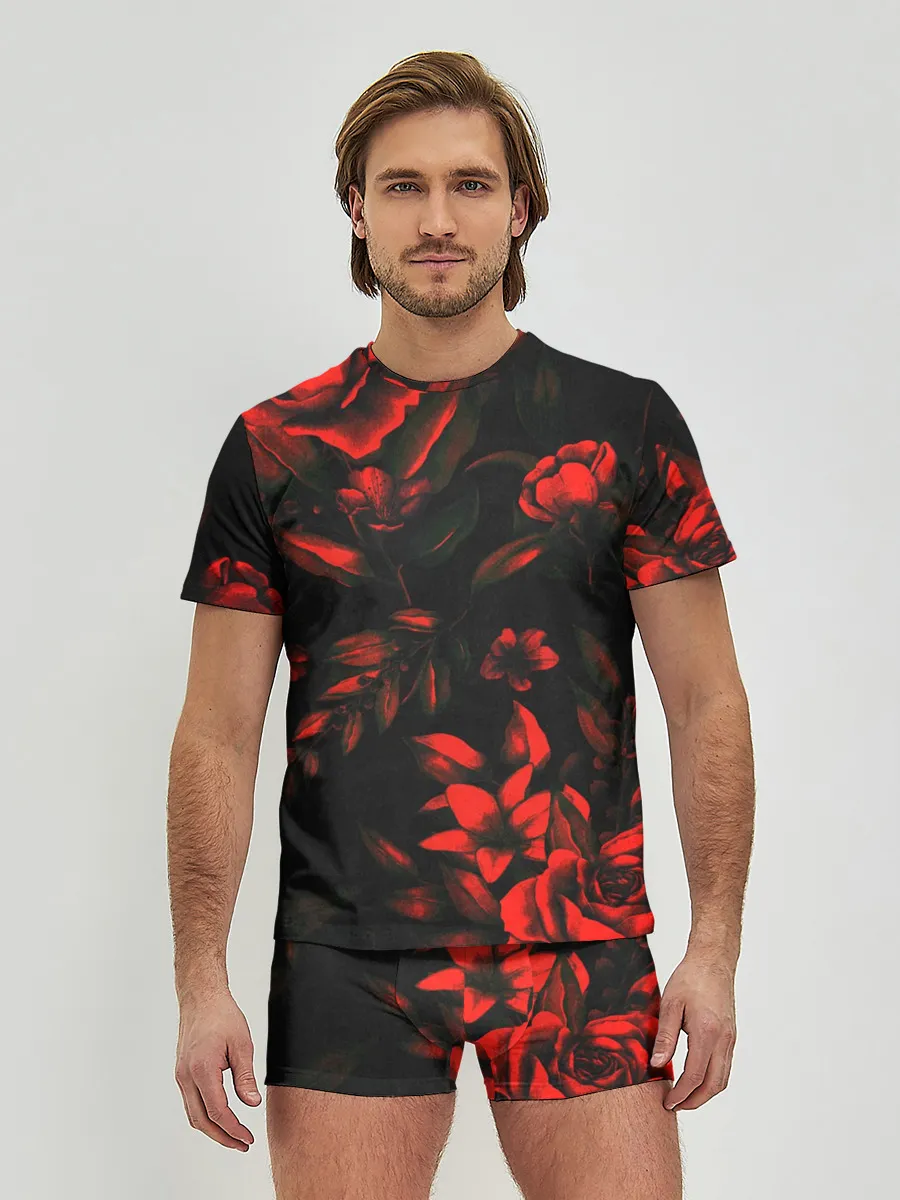 Мужские трусы с футболкой / ROSES | РОЗЫ