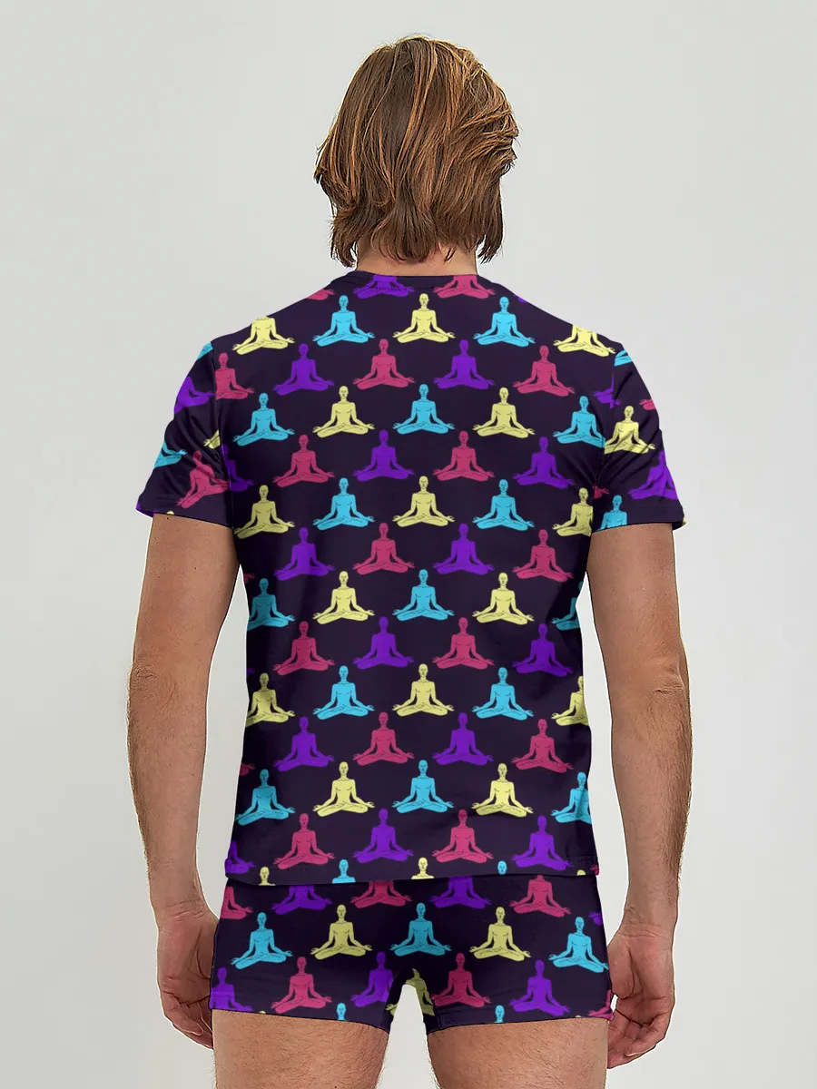 Мужские трусы с футболкой / Йога