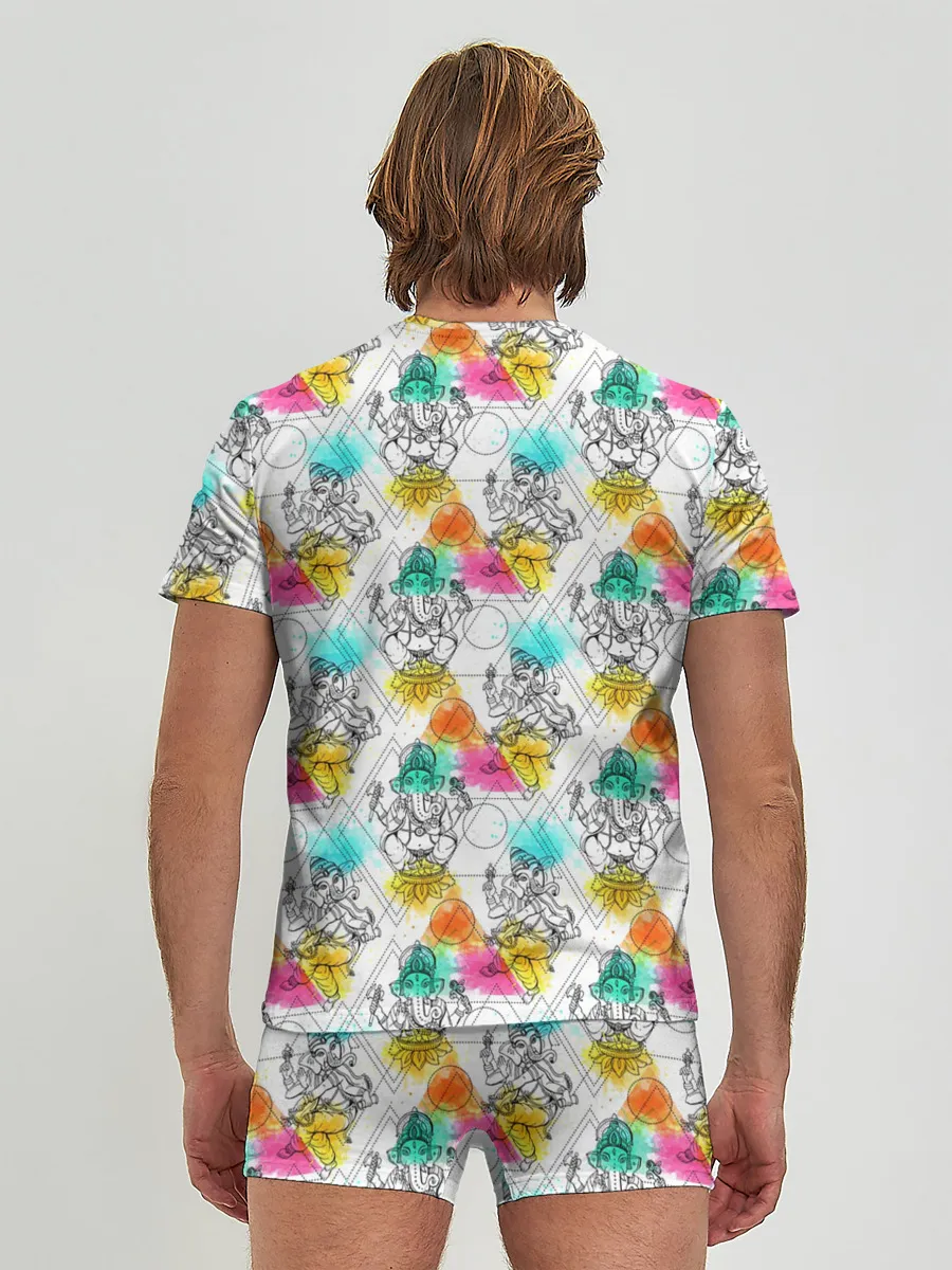 Мужские трусы с футболкой / Йога