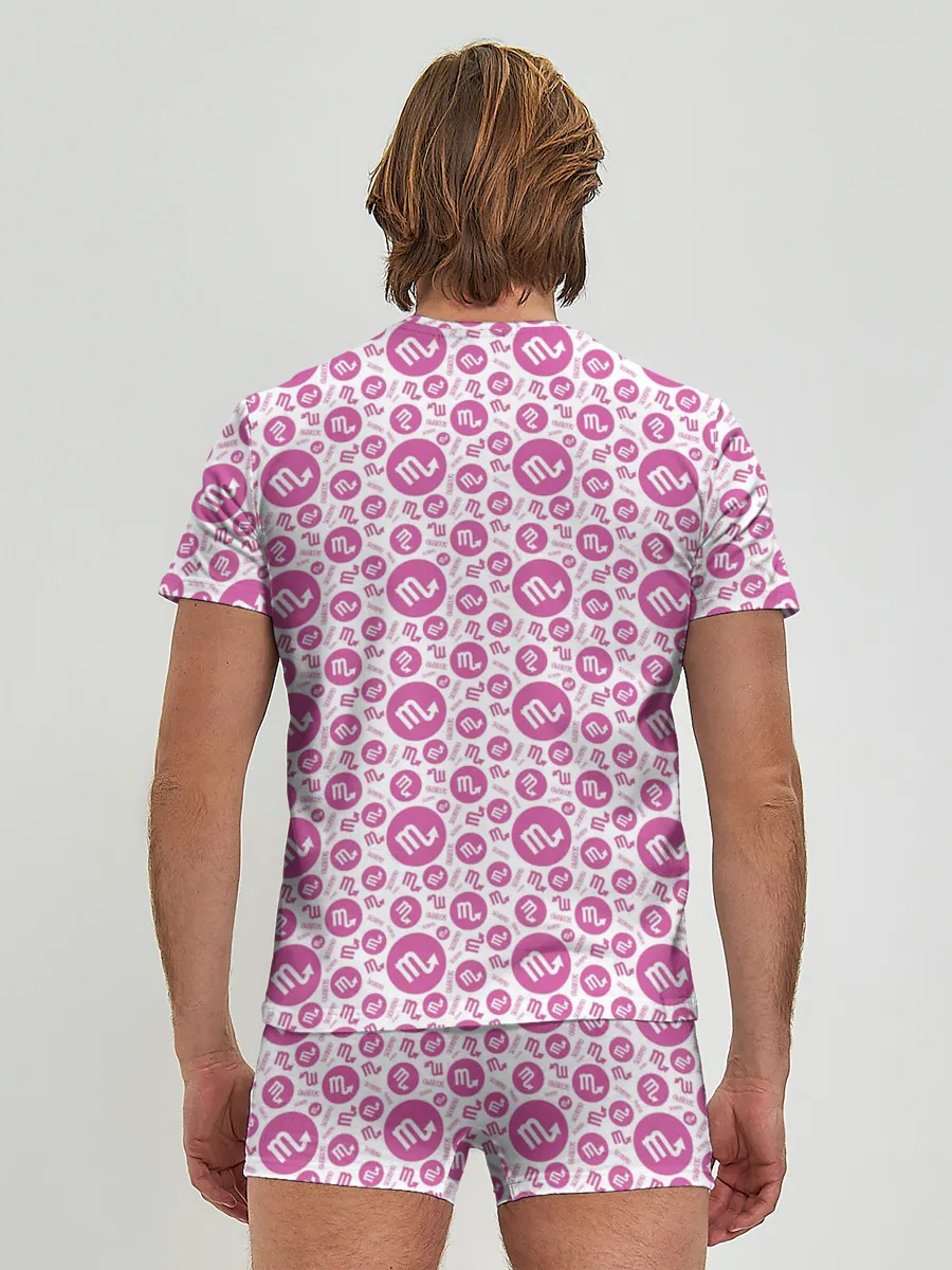 Мужские трусы с футболкой / Скорпион