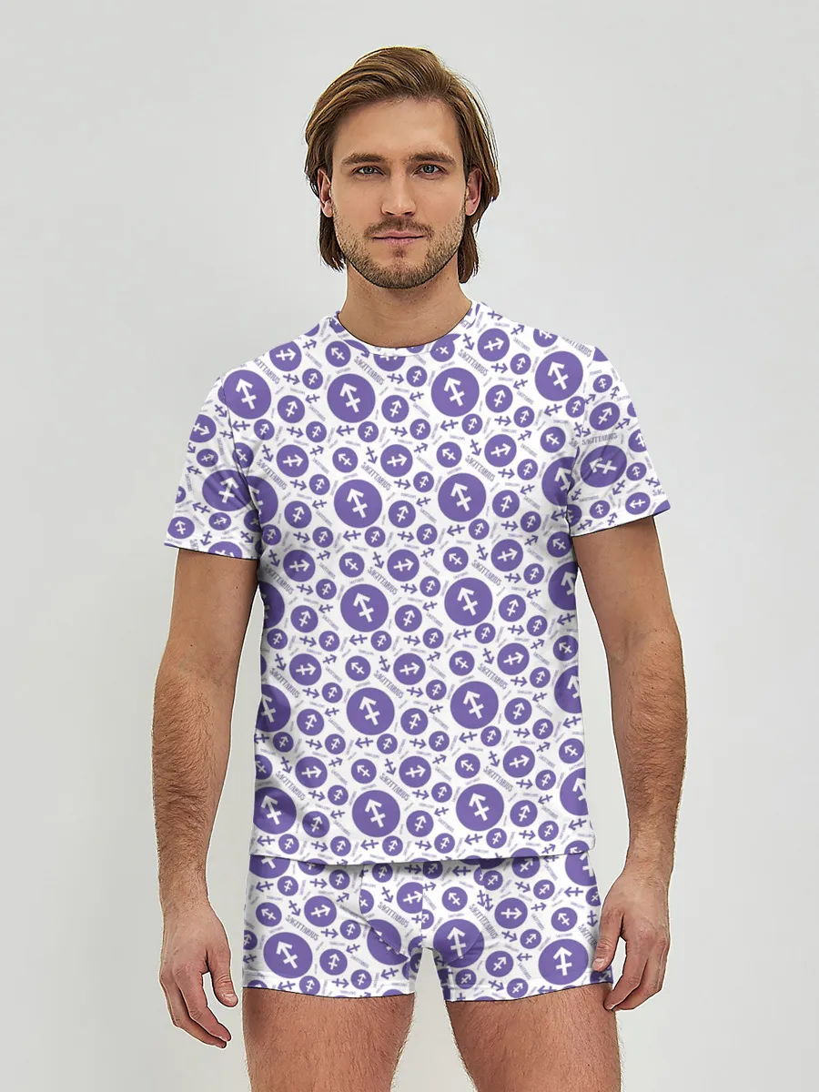 Мужские трусы с футболкой / Стрелец