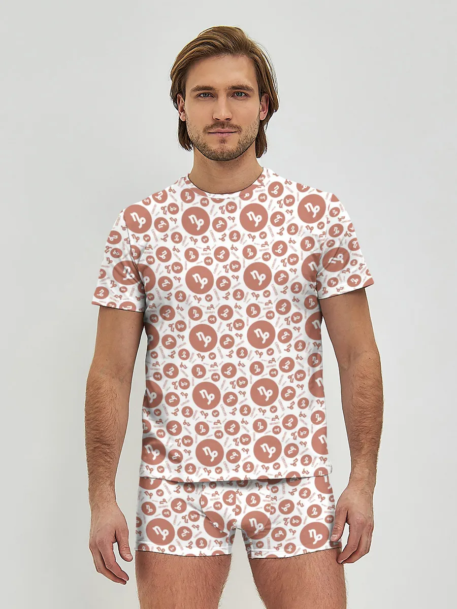 Мужские трусы с футболкой / Козерог