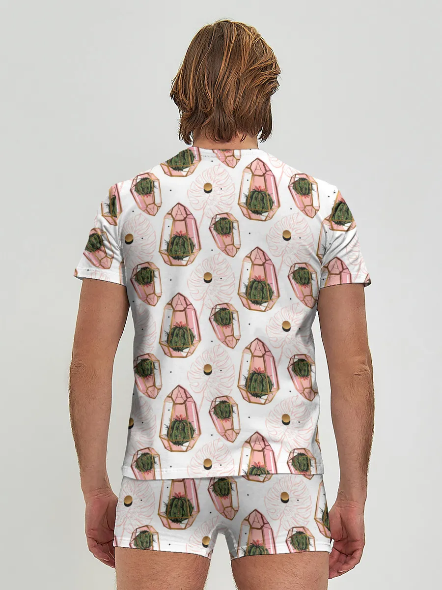 Мужские трусы с футболкой / Золотой террарий