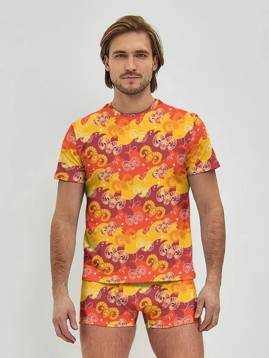 Мужские трусы с футболкой / Овен