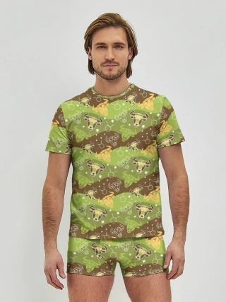 Мужские трусы с футболкой / Телец