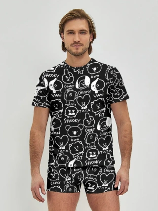 Мужские трусы с футболкой / BTS | BT21