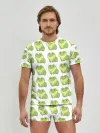 Мужские трусы с футболкой / лягушки