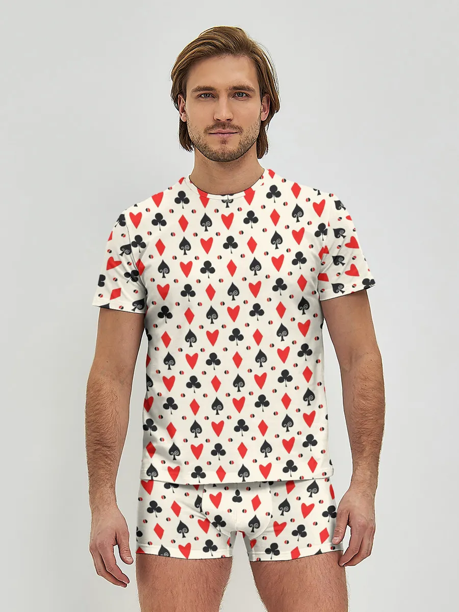 Мужские трусы с футболкой / Масти