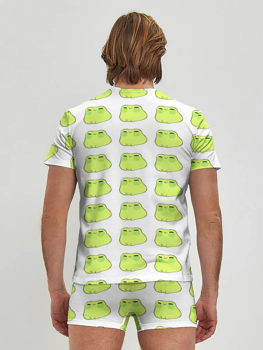Мужские трусы с футболкой / лягушечки