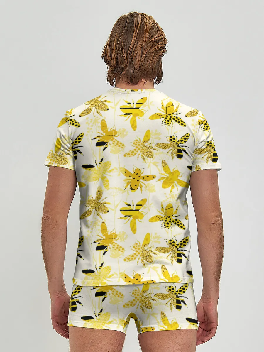 Мужские трусы с футболкой / Разные Пчелы