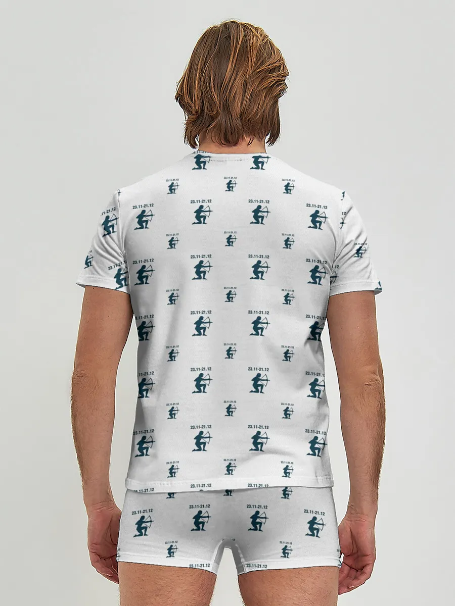 Мужские трусы с футболкой / Стрелец