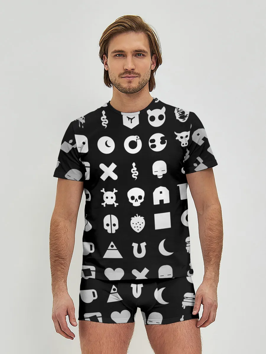 Мужские трусы с футболкой / Любовь смерть и роботы