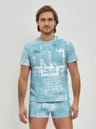 Мужские трусы с футболкой / Rammstein