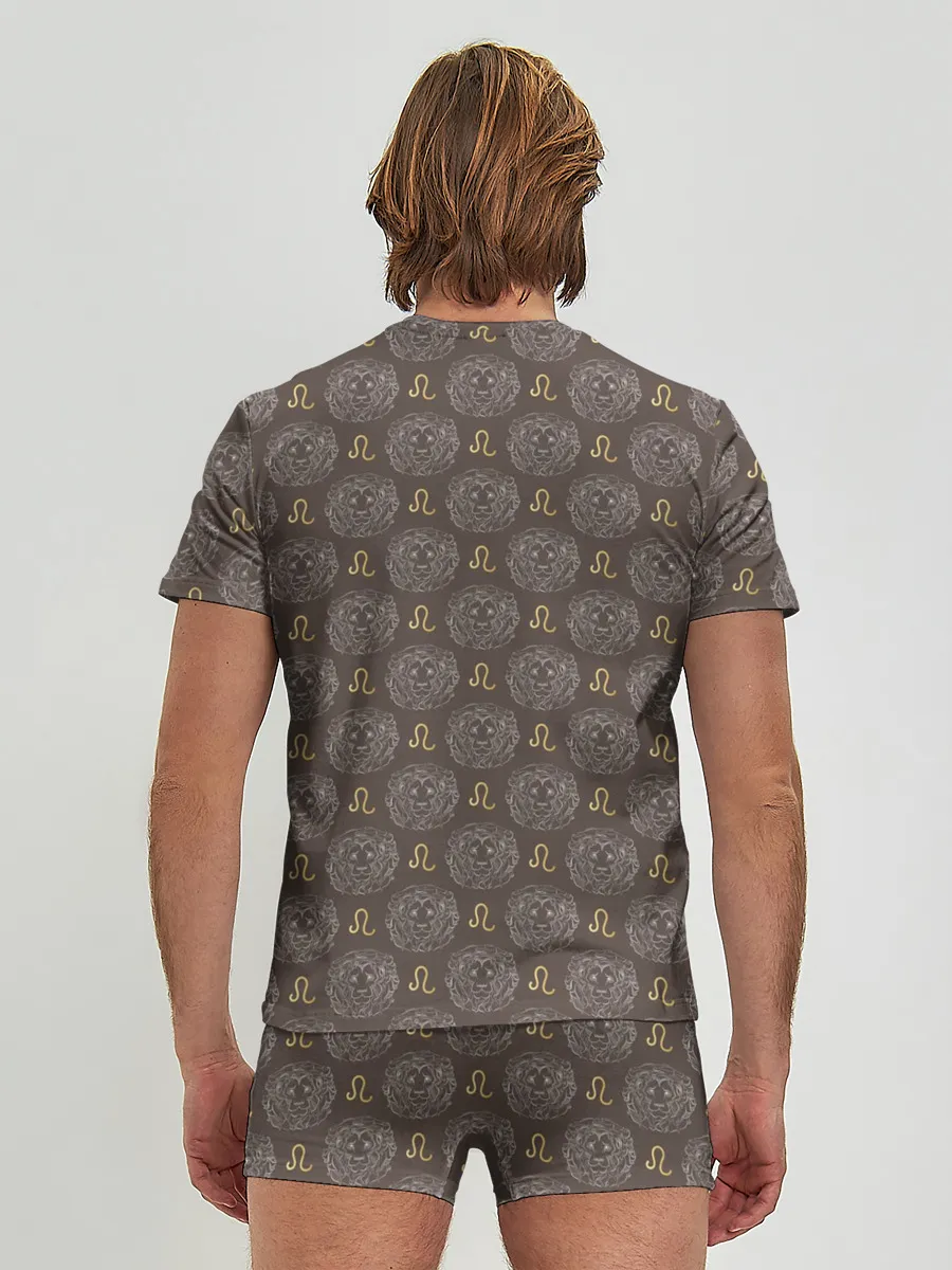 Мужские трусы с футболкой / Лев