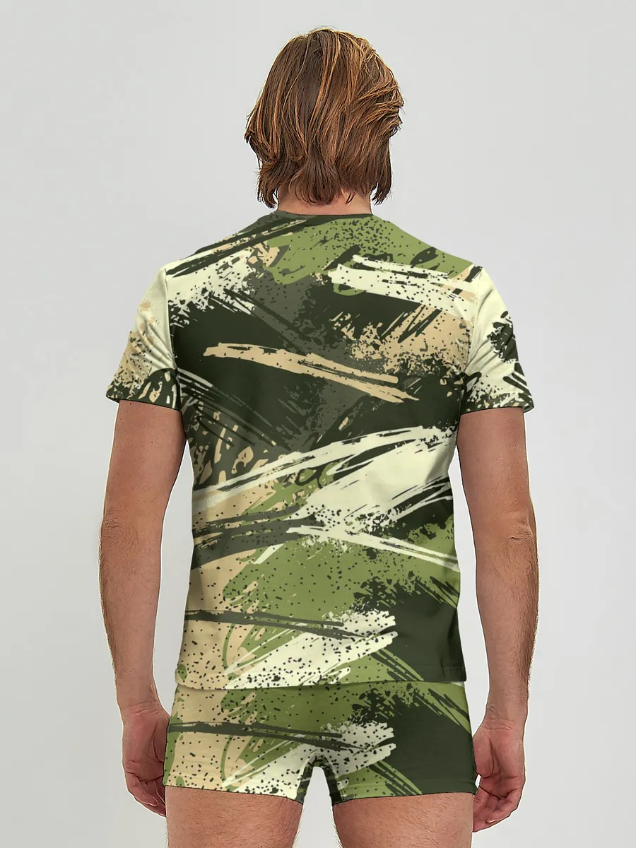 Мужские трусы с футболкой / КАМУФЛЯЖ