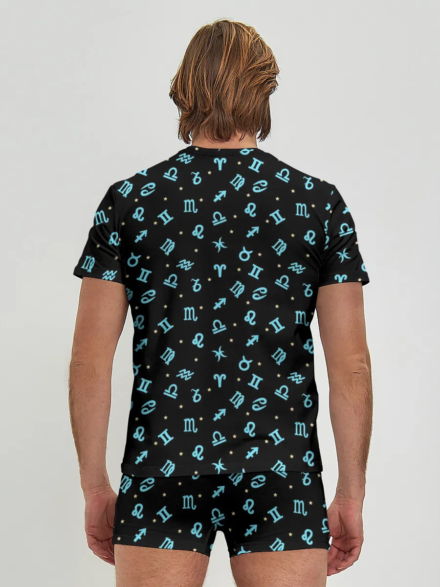 Мужские трусы с футболкой / Знаки Зодиака