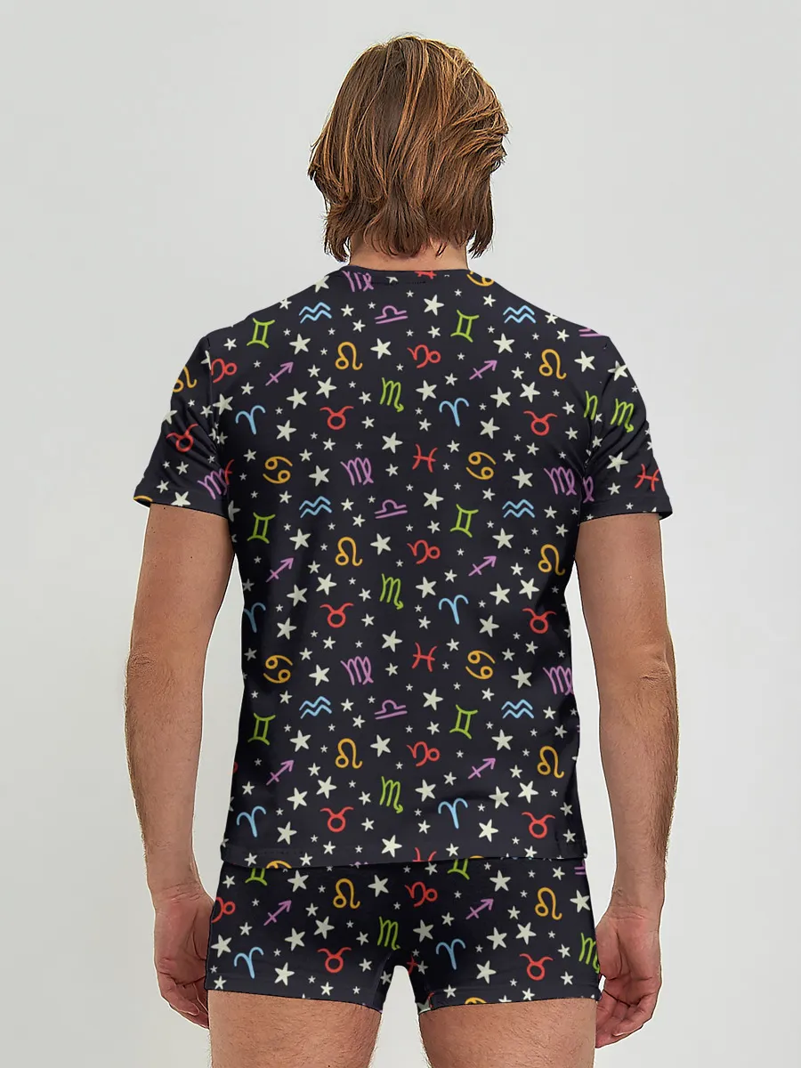 Мужские трусы с футболкой / Знаки Зодиака