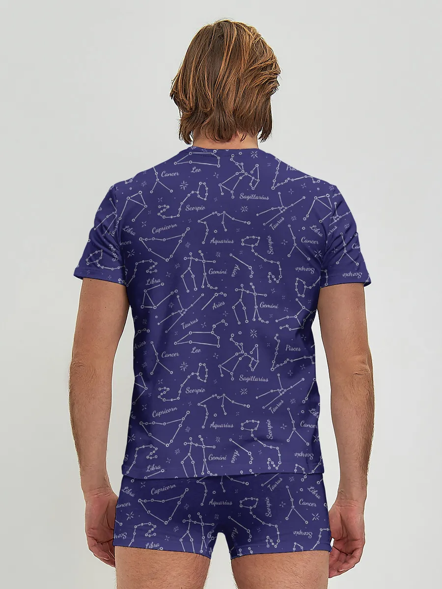 Мужские трусы с футболкой / Знаки Зодиака