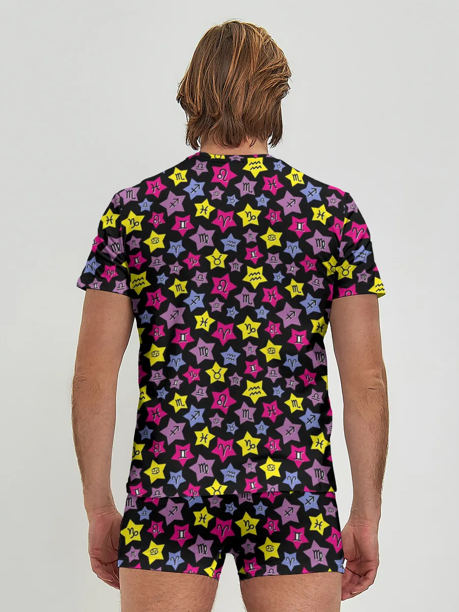 Мужские трусы с футболкой / Знаки Зодиака