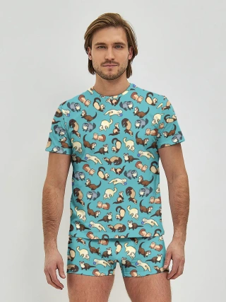 Мужские трусы с футболкой / Соболи