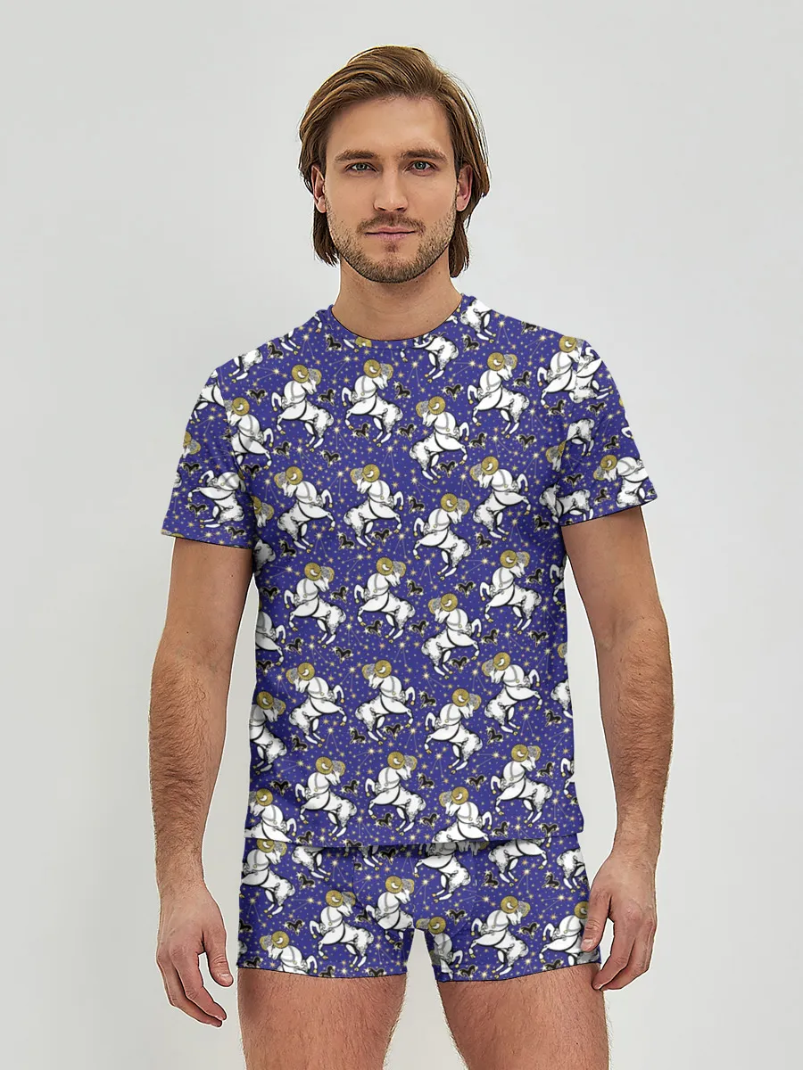 Мужские трусы с футболкой / Овен