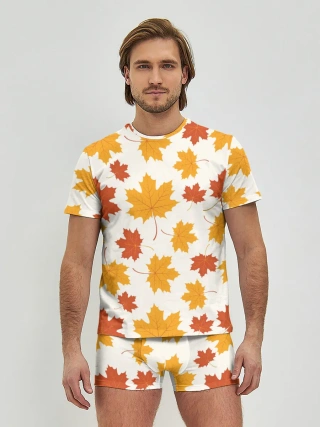 Мужские трусы с футболкой / Осень / Autumn