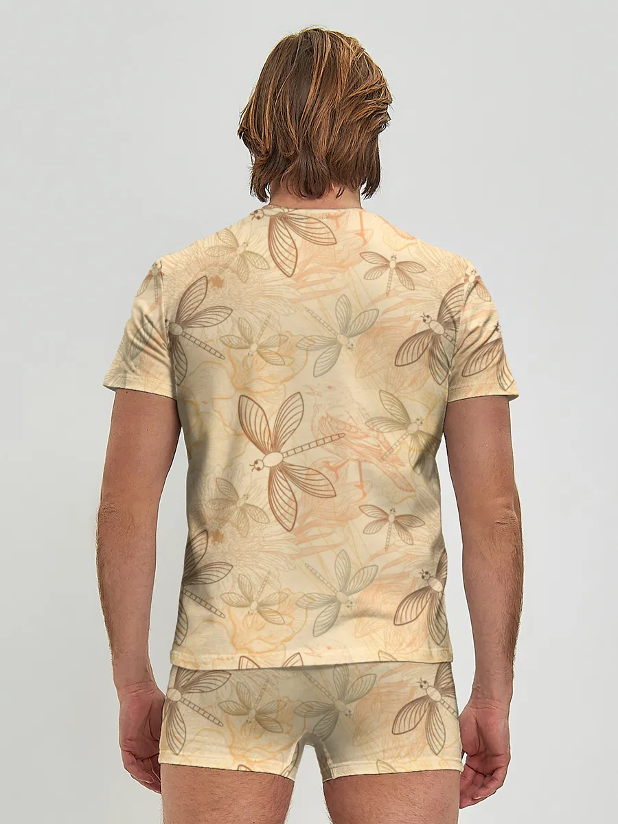 Мужские трусы с футболкой / Стрекоза