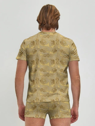 Мужские трусы с футболкой / Джаз