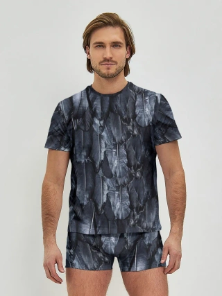 Мужские трусы с футболкой / Черный Ворон