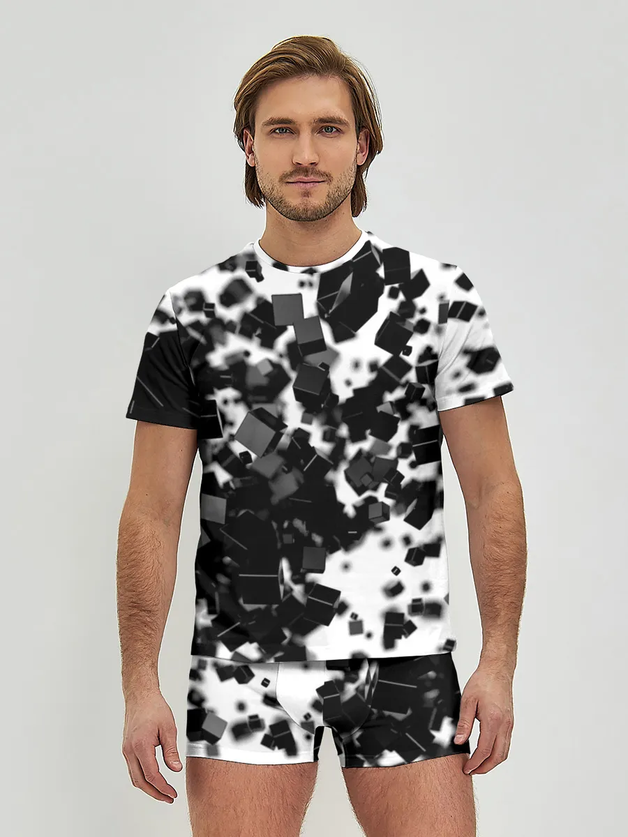 Мужские трусы с футболкой / KUBIKI