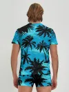 Мужские трусы с футболкой / Пальмы в Горизонте