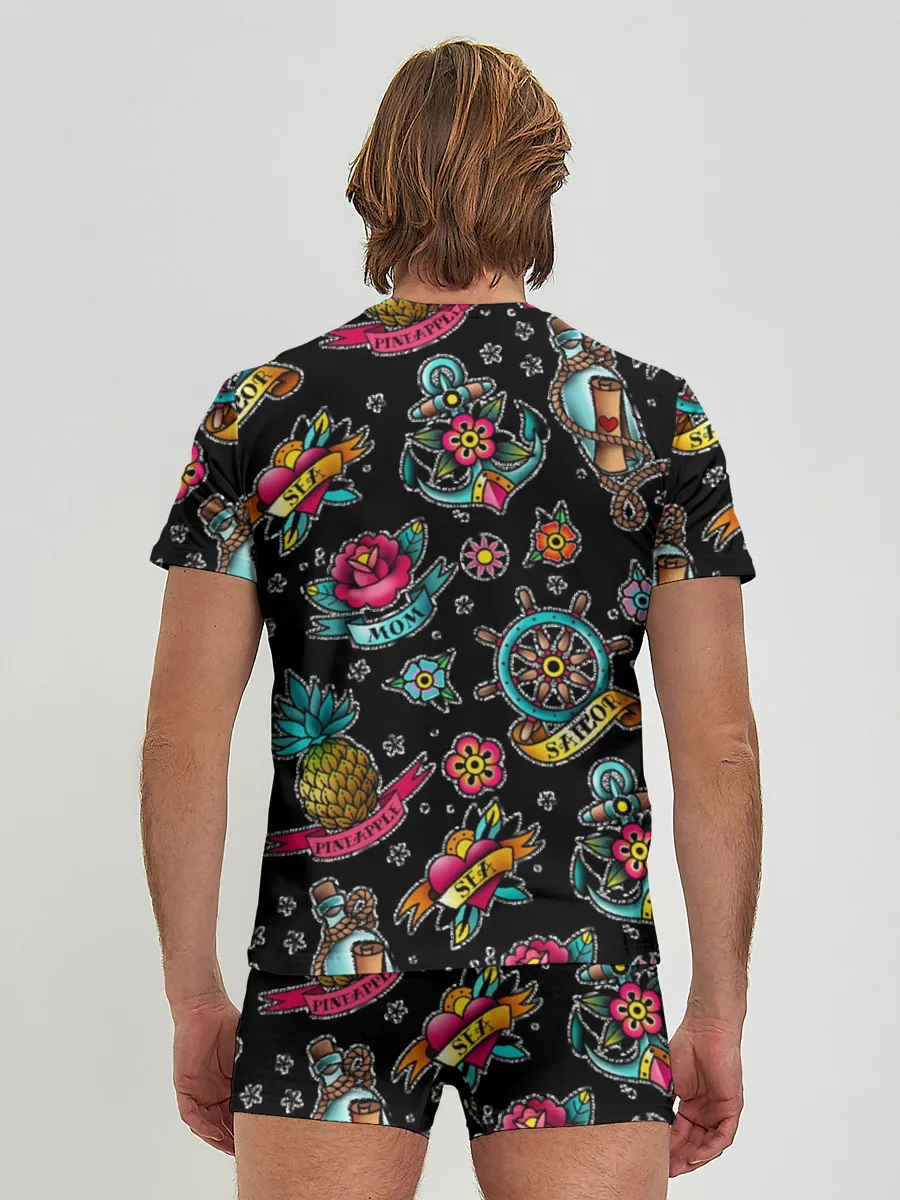 Мужские трусы с футболкой / Old school Sailor