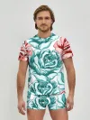 Мужские трусы с футболкой / Розы