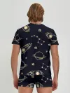 Мужские трусы с футболкой / космос